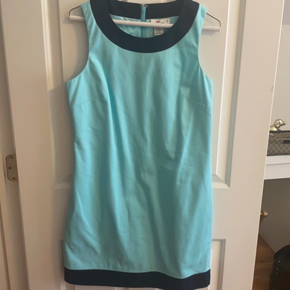 LIKE NEW! Vineyard Vines Color Block Shift Dress - Picture 1 of 6